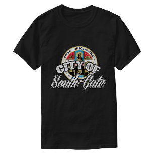 T-shirt Ville de South Gate