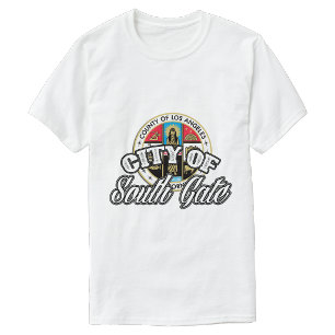 T-shirt Ville de South Gate