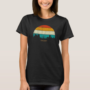 T-shirt Ville de style rétro vintage au Canada skyline vil