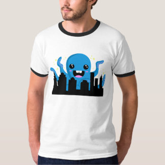 T-shirt Ville de tentacule