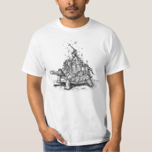 T-shirt Ville de tortue