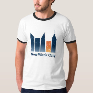 T-shirt Ville de travaux récents