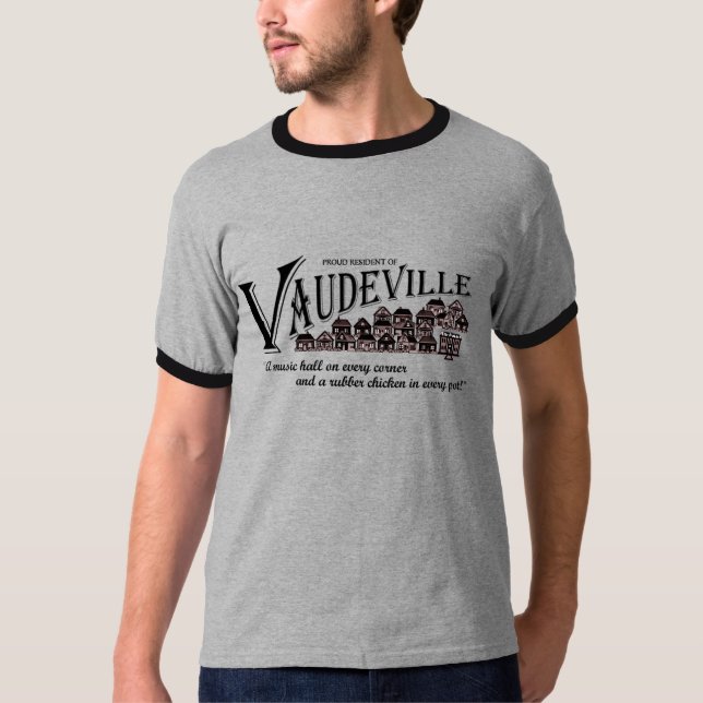 T-shirt Ville de vaudeville (Devant)