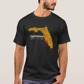 T-shirt Ville d'ENGLEWOOD FLORIDA Vacation Souvenir - grap