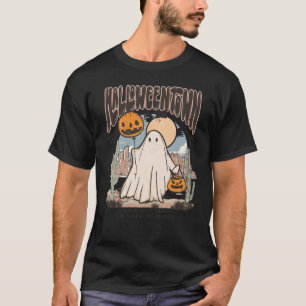 T-shirt Ville D'Halloween Est 1998 Où Être Normal Est Vast
