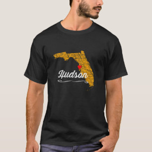 T-shirt Ville d'HUDSON FLORIDA - FL Merch Souvenir - Graph