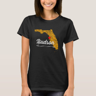 T-shirt Ville d'HUDSON FLORIDA - FL Merch Souvenir - Graph