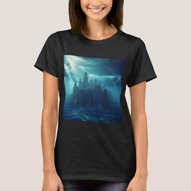 T-shirt Ville d'Imaginaire d'Atlantis (2) (Devant)