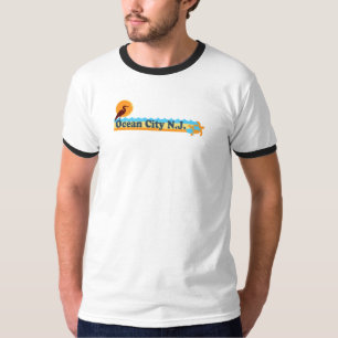 T-shirt Ville d'océan