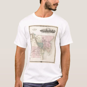 T-shirt Ville d'Oshkosh, siège du comté du Winnebago Co
