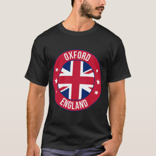 T-Shirt Ville d'Oxford, Angleterre Voyage & Vill
