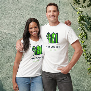 T-shirt Ville écologique durable de Vancouver Canada