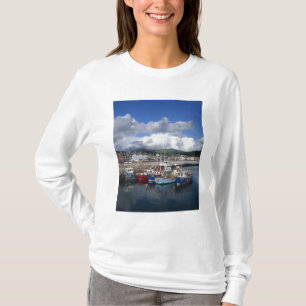 T-shirt Ville et port, Dingle, comté de Kerry,