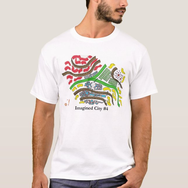 T-shirt Ville imaginée #4 (Devant)