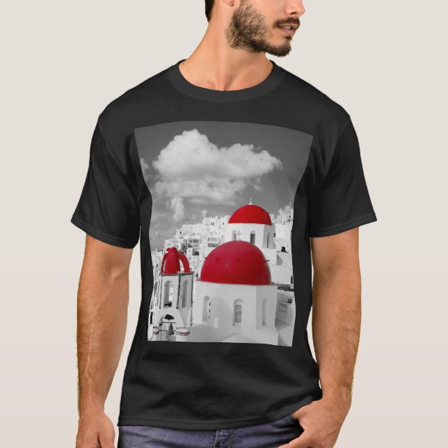 T-shirt Ville rouge (Devant)