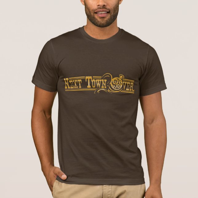 T-shirt Ville suivante : Recherché (Devant)