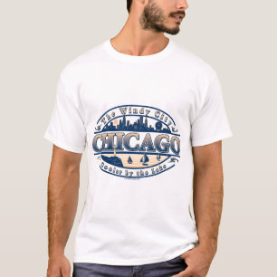 T-shirt ville venteuse de chicago