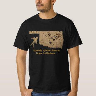 T-shirt Villes historiquement afro-américaines en Oklahoma