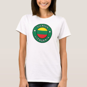 T-shirt Vilnius Lituanie