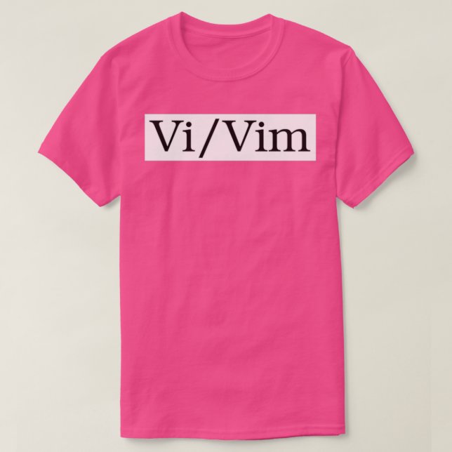 T-shirt Vim Pronouns (Design devant)