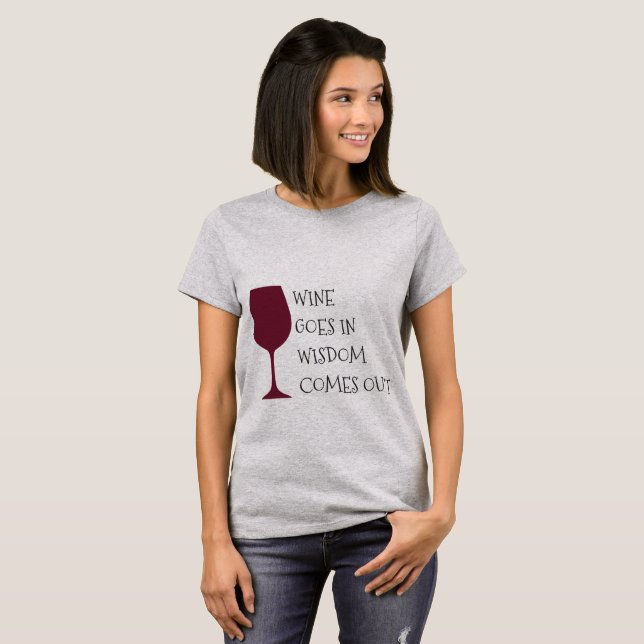 T-SHIRT VIN (Devant entier)