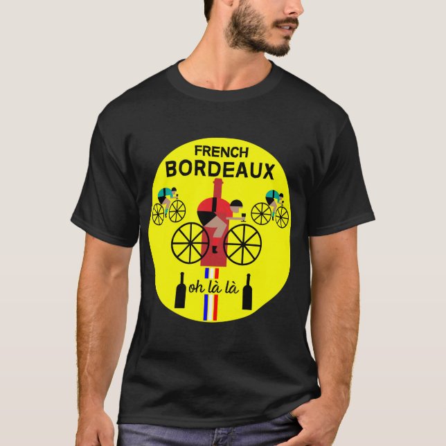 T-shirt Vin Bordeaux (Devant)