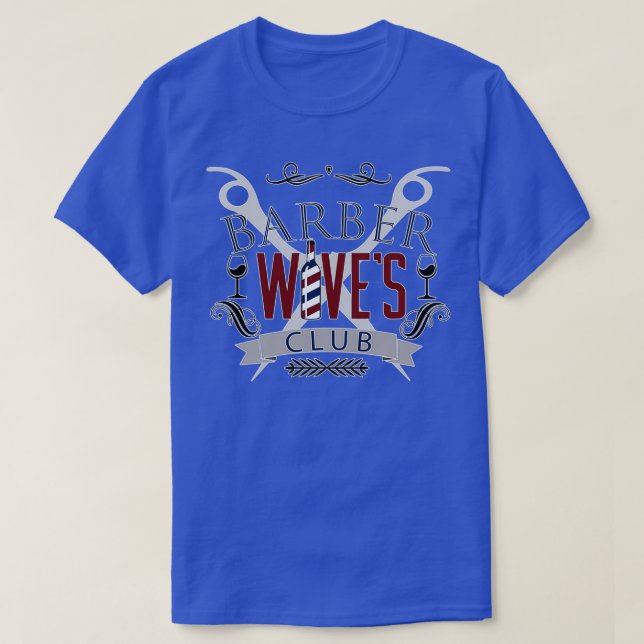 T-shirt Vin club Barber Wivex27s (Design devant)