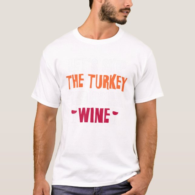 T-shirt Vin d'action de grâce Turquie (Devant)
