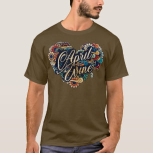 T-shirt Vin d'avril VIGNETTE COULEUR VINTAGE