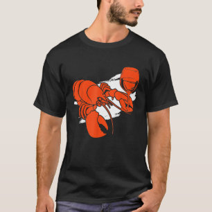 T-shirt Vin de homard Boire Chemise Drôle Vacances d'été