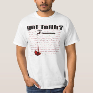 T-shirt vin de l'eau 2, par la foi ils ont traversé…