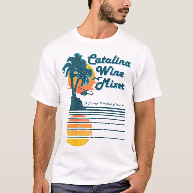 T-shirt Vin de mélange Catalina (Devant)