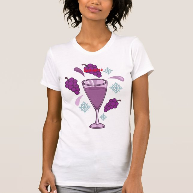 T-shirt Vin de plaisance Boire Vacances Thunder_Cove (Devant)