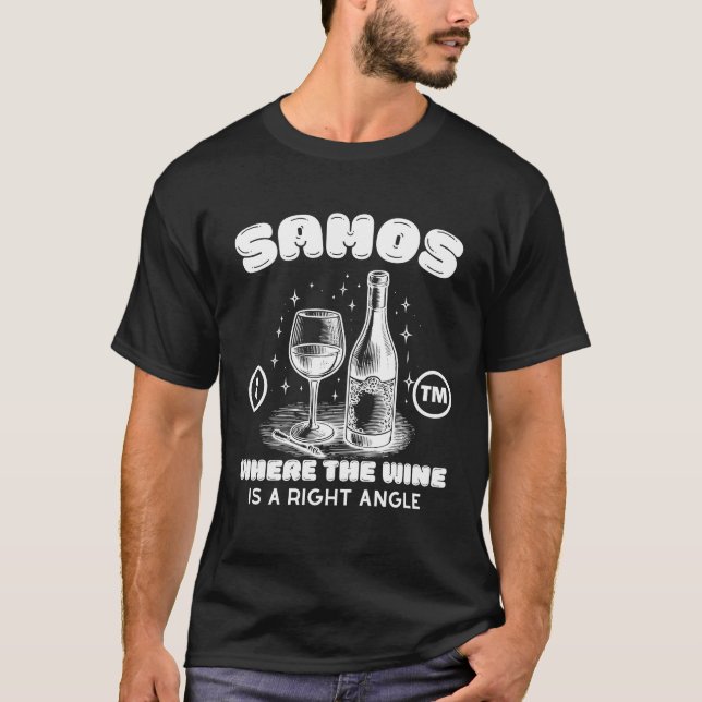 T-shirt Vin de Samos (Devant)