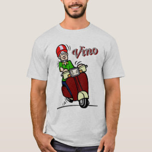 T-shirt Vin de scooter