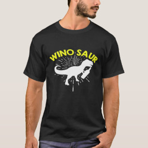 T-shirt Vin Dinosaur Rex Winosaur