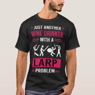 T-shirt Vin Drinker Larp Larp RPG Roleplay