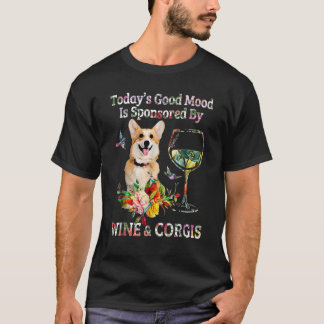 T-shirt Vin Et Corgis