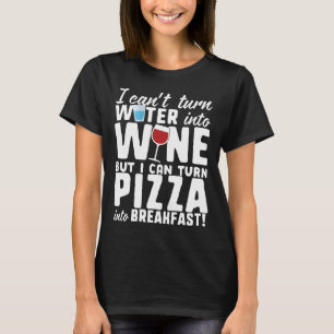 T-shirt Vin Et Pizza