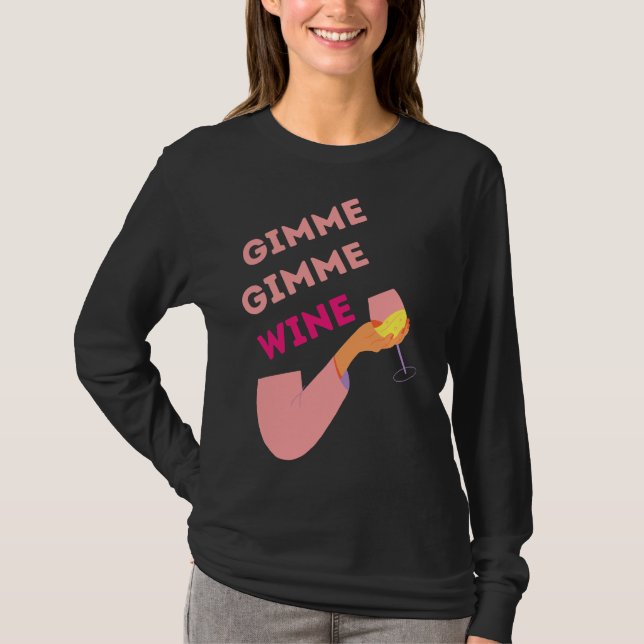 T-shirt Vin Gimme (Devant)