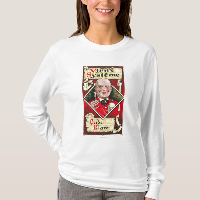 T-shirt Vin LabelEurope de Vieux Systeme (Devant)