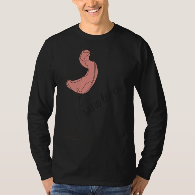 T-shirt Vin Lover 73 (Devant)