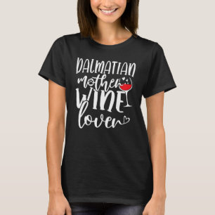 T-shirt Vin Mère dalmate