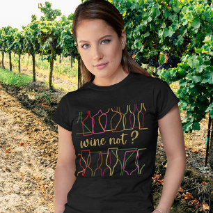 T-shirt Vin non