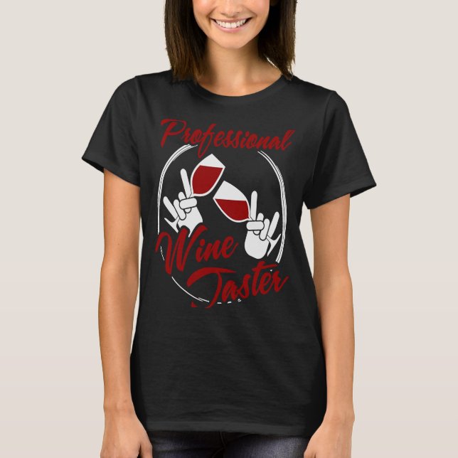 T-shirt Vin professionnel (Devant)