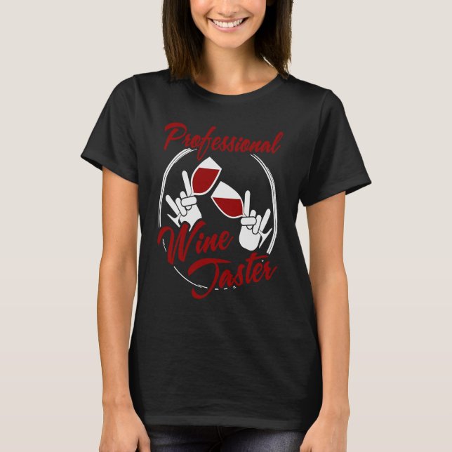 T-shirt Vin professionnel (Devant)
