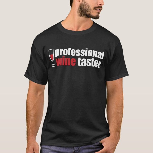 T-shirt Vin professionnel (Devant)
