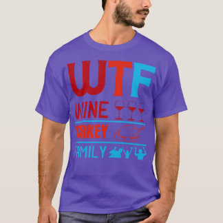 T-shirt Vin WTF Vin Turquie Famille