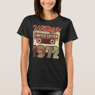 T-shirt Vinage 1972 Avec cassette