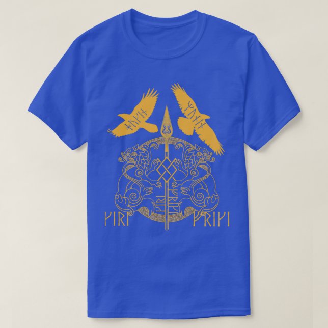 T-shirt Vinage art de l'âge viking et merch 1 (Design devant)